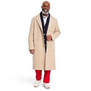 Rowing blazers 3 pocket tan pea coat nwt xl tall new